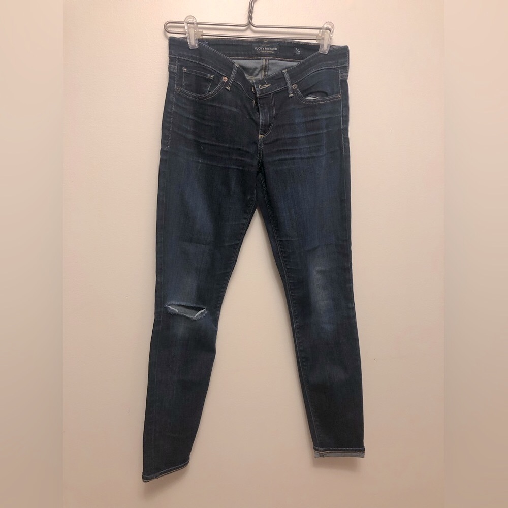 Lucky low rise Stella skinny jeans